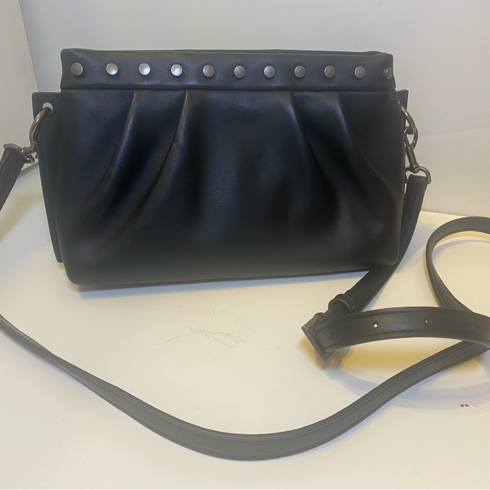Universal Thread Black Crossbody Bag with Silver Studs